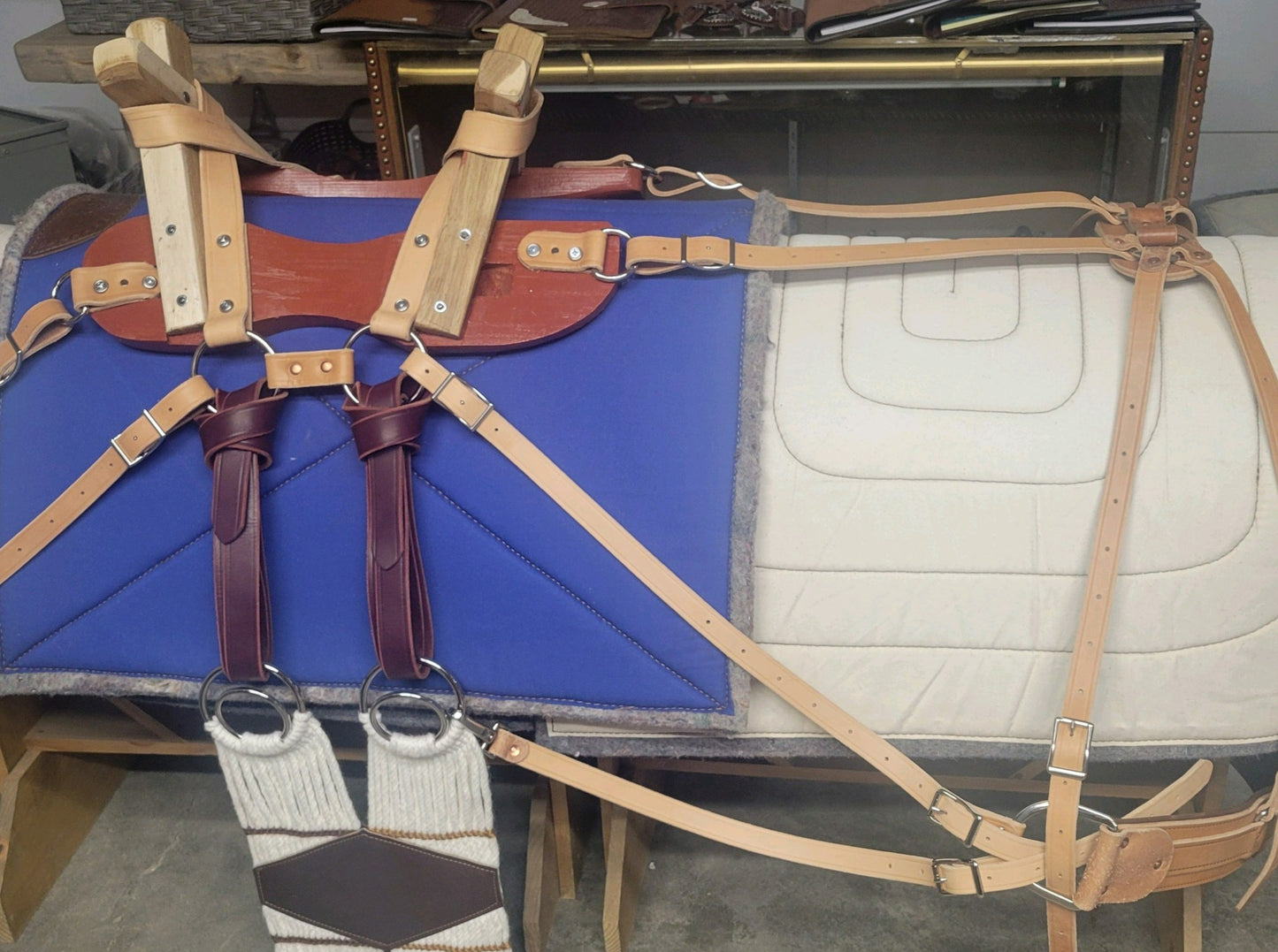 Sawbuck Packsaddle for Horses or Mules