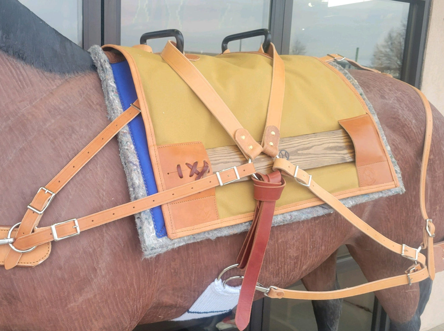 Decker Pack Saddle for Horses or Mules