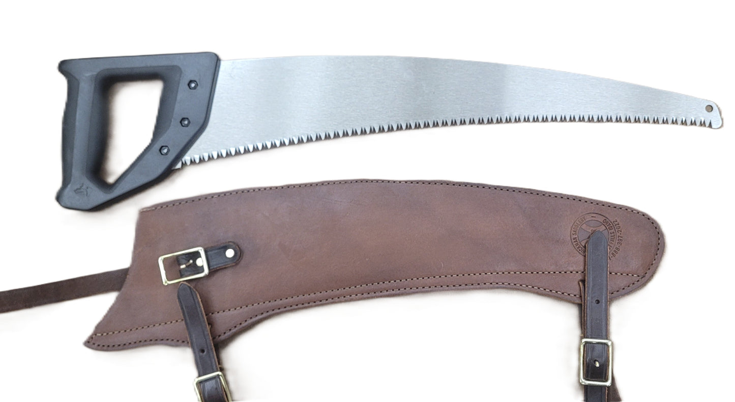 18 inch Husky Hand Saw with Scabbard for Backcountry Camps & Trail Work – Blue Creek Outfitting