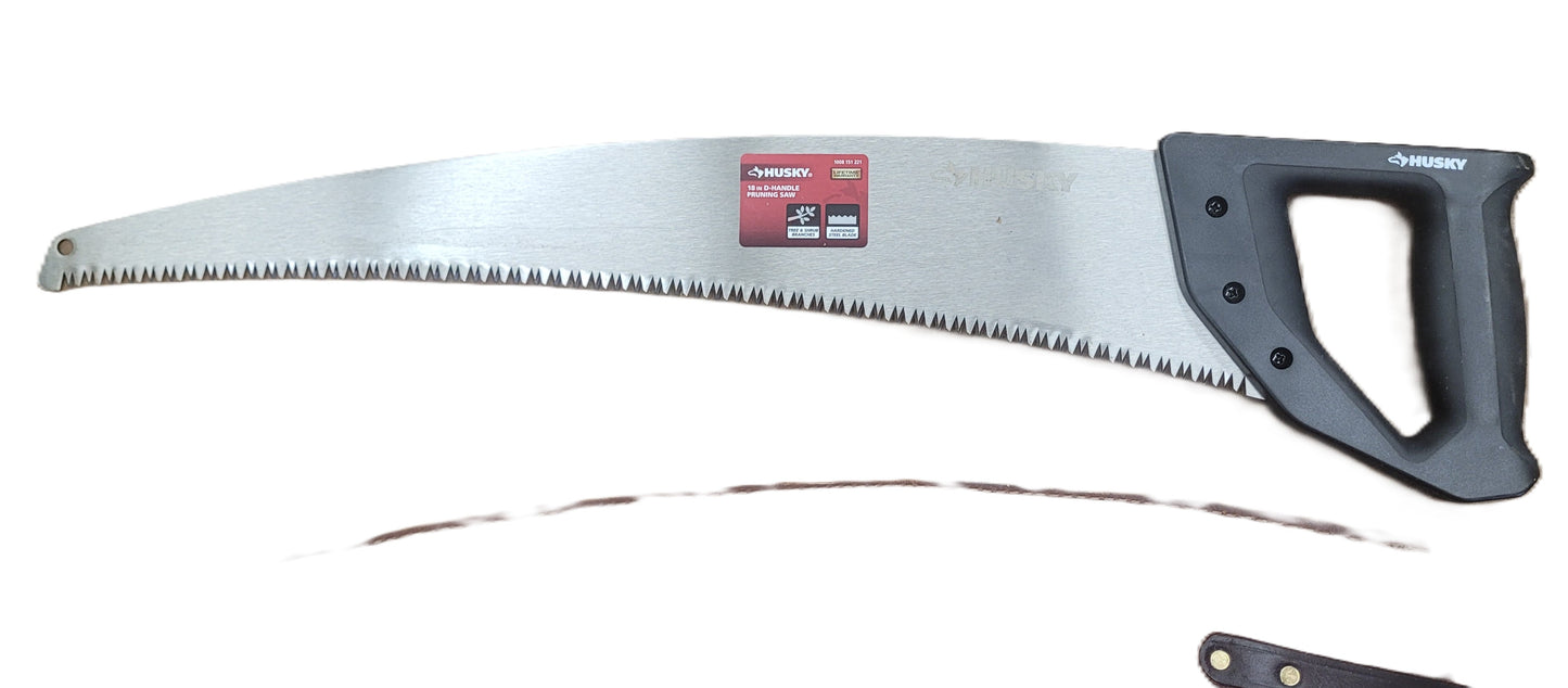 18 inch Husky Hand Saw with Scabbard for Backcountry Camps & Trail Work – Blue Creek Outfitting